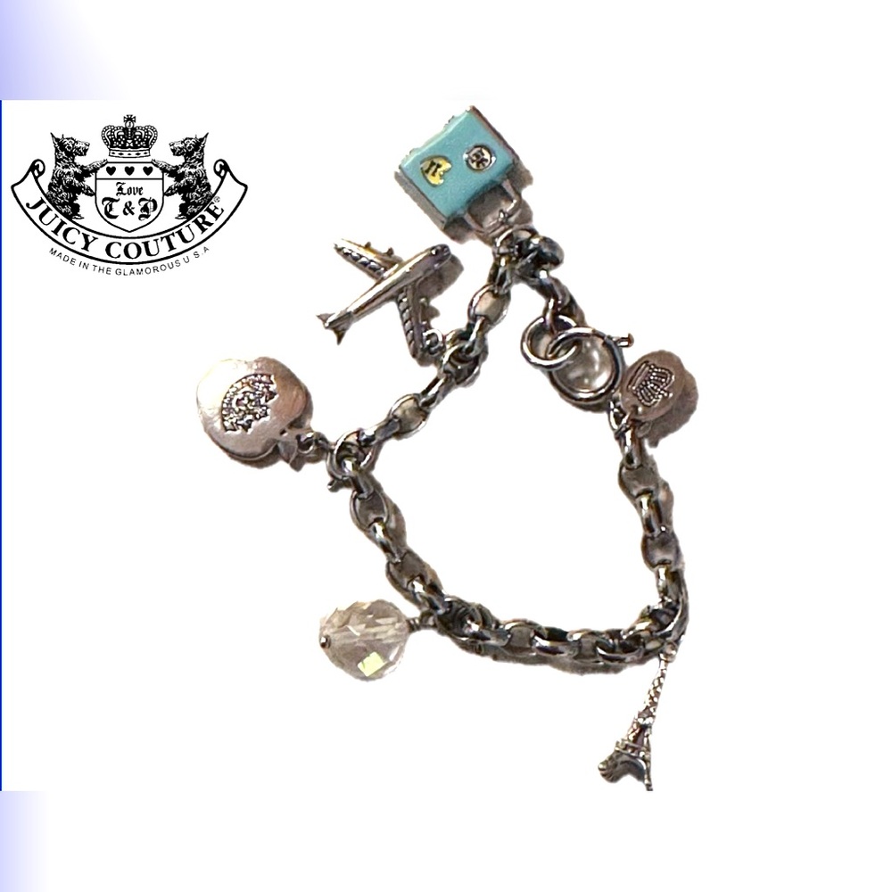 Juicy Couture Travel-Inspired Charm Bracelet